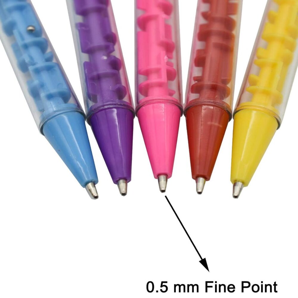 PICK 3 FIDGET Maze Puzzle Blue Ink Ballpoint Pen NEW - Picture 7 of 7